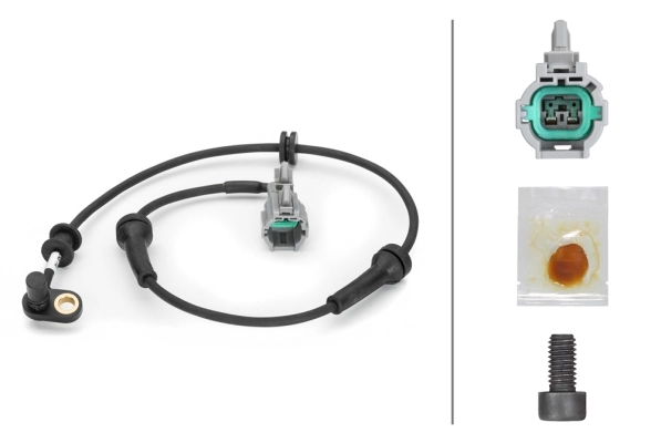 Sensor, wheel speed