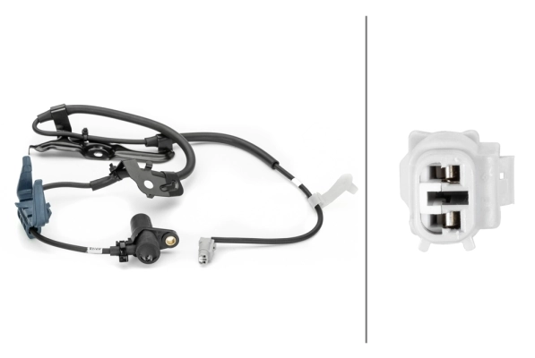 Sensor, wheel speed
