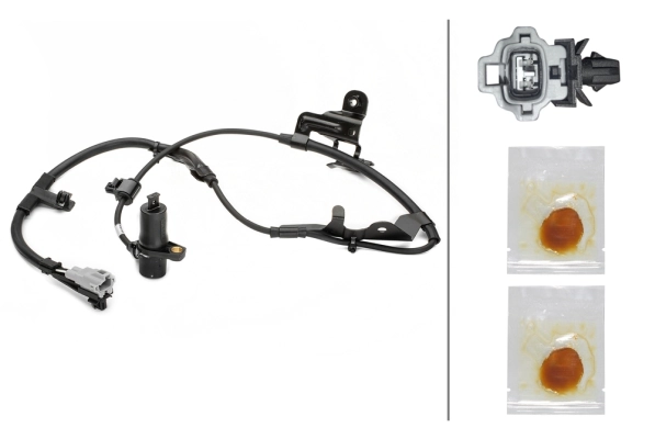 Sensor, wheel speed