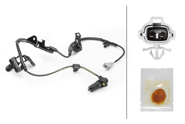 Sensor, wheel speed