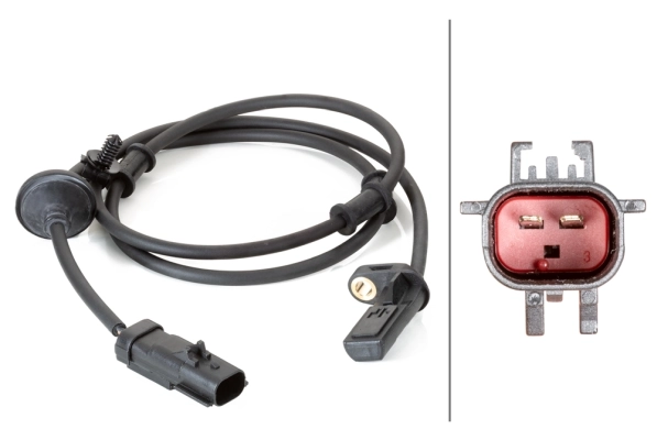 Sensor, wheel speed
