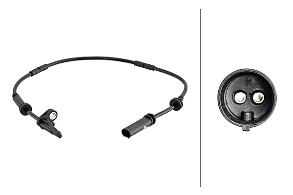 Sensor, wheel speed