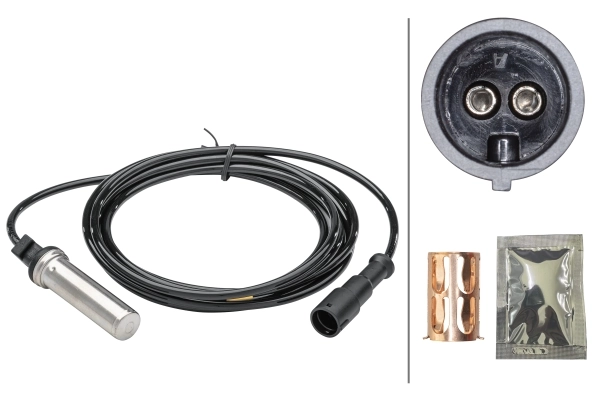 Sensor, wheel speed