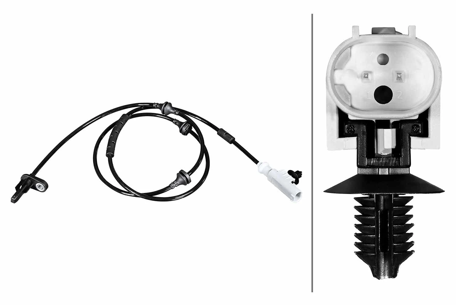 Sensor, wheel speed
