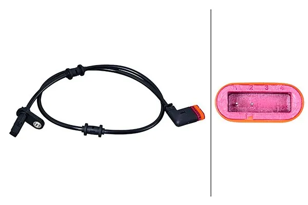 Sensor, wheel speed