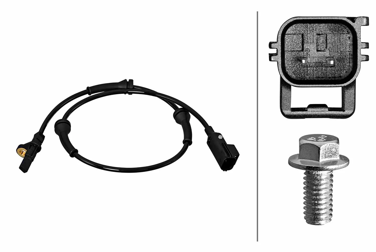 Sensor, wheel speed