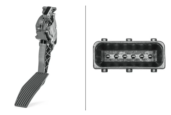 Sensor, accelerator pedal position