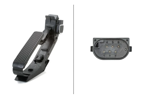 Sensor, accelerator pedal position