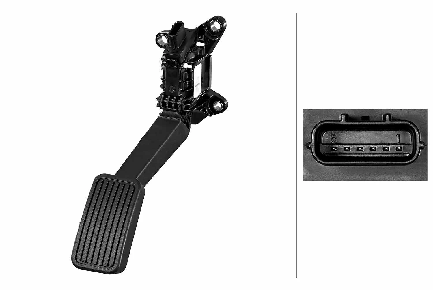 Sensor, accelerator pedal position