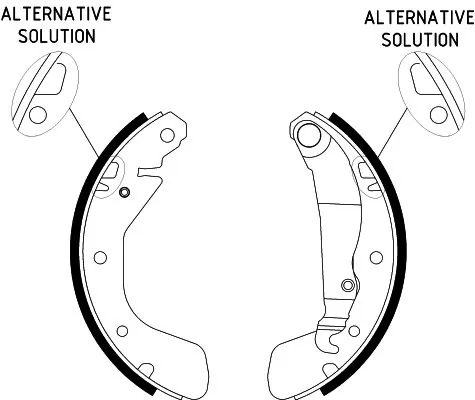 Brake Shoe Set