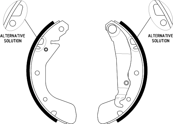Brake Shoe Set