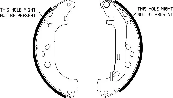 Brake Shoe Set