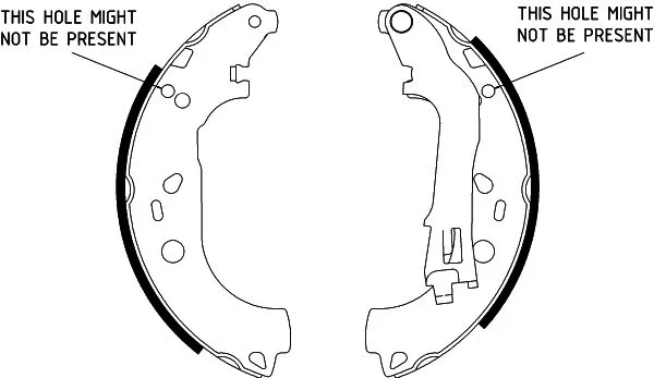 Brake Shoe Set
