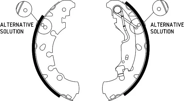 Brake Shoe Set