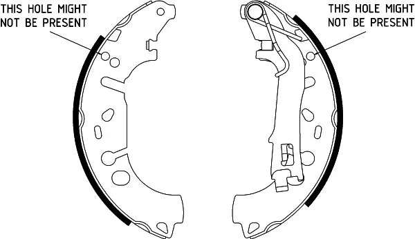 Brake Shoe Set