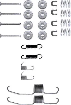Accessory Kit, brake shoes