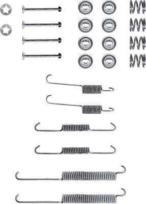 Accessory Kit, brake shoes
