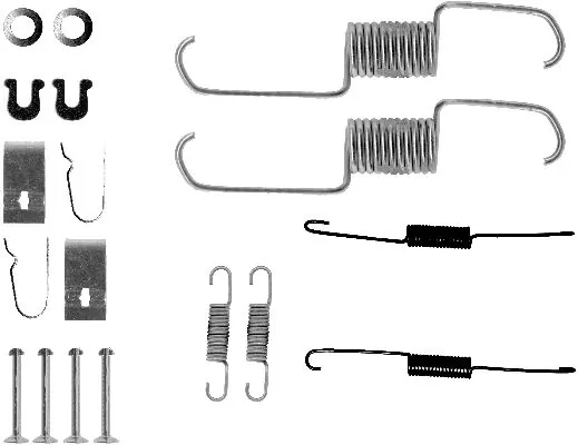 Accessory Kit, brake shoes