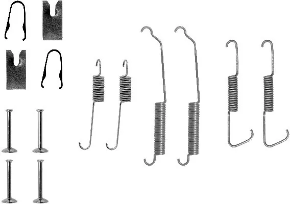 Accessory Kit, brake shoes