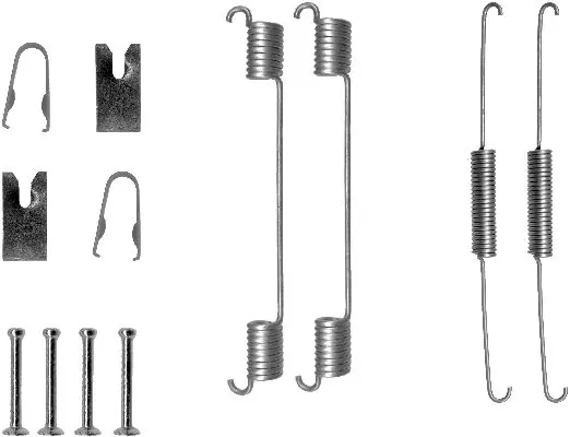 Accessory Kit, brake shoes