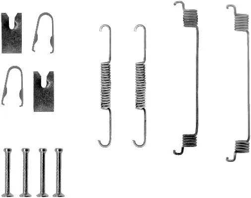 Accessory Kit, brake shoes