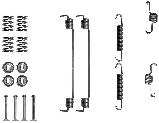 Accessory Kit, brake shoes