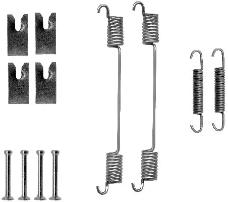 Accessory Kit, brake shoes