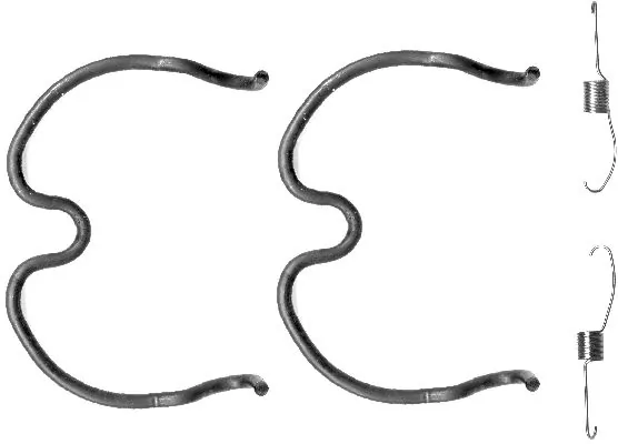 Accessory Kit, brake shoes