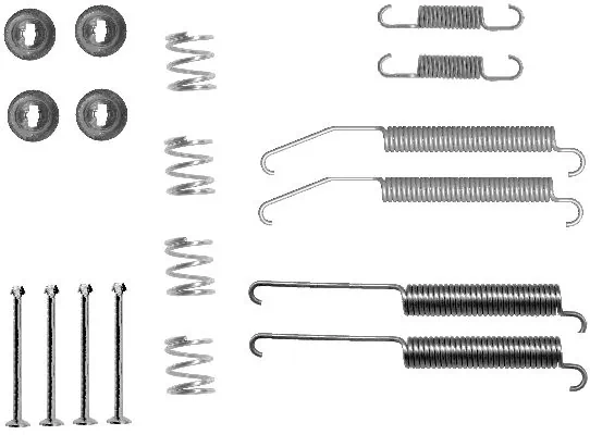 Accessory Kit, brake shoes