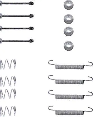 Accessory Kit, parking brake shoes