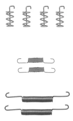 Accessory Kit, parking brake shoes