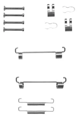 Accessory Kit, parking brake shoes