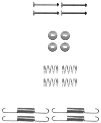 Accessory Kit, parking brake shoes
