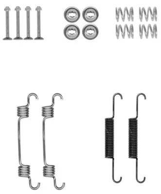 Accessory Kit, parking brake shoes