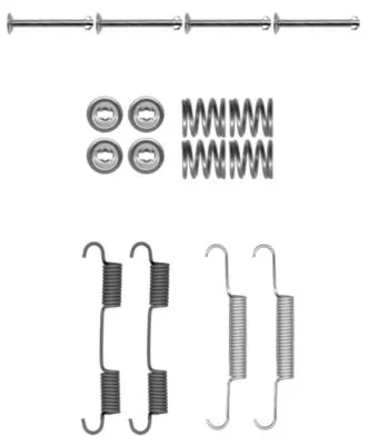 Accessory Kit, parking brake shoes