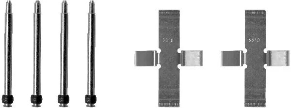 Accessory Kit, disc brake pad