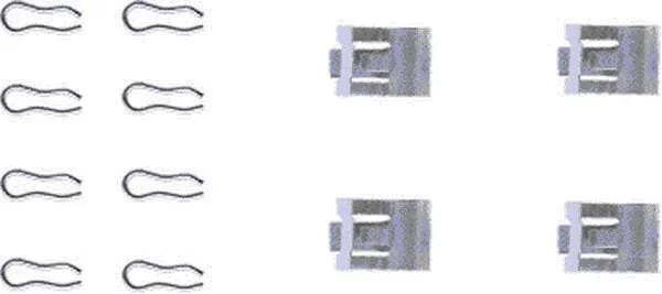 Accessory Kit, disc brake pad