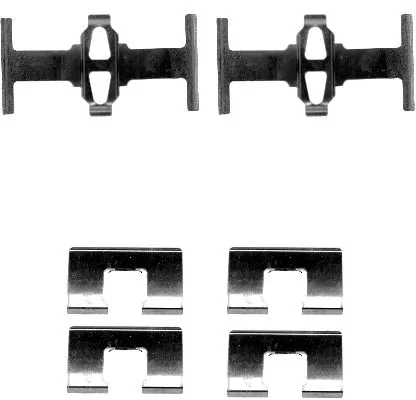 Accessory Kit, disc brake pad