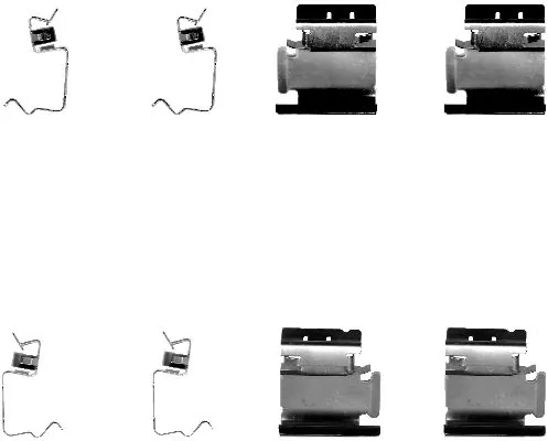 Accessory Kit, disc brake pad