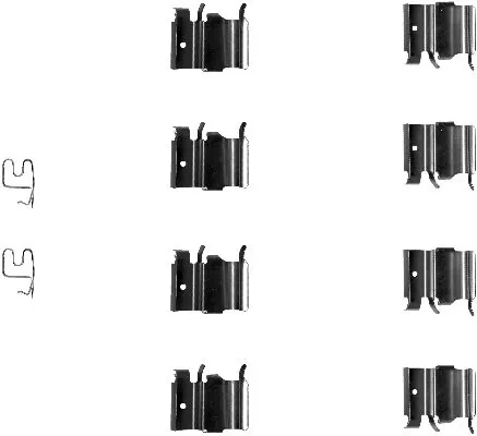Accessory Kit, disc brake pad