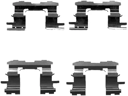 Accessory Kit, disc brake pad