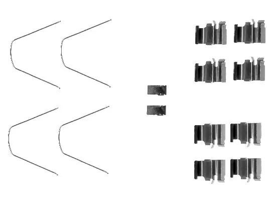 Accessory Kit, disc brake pad