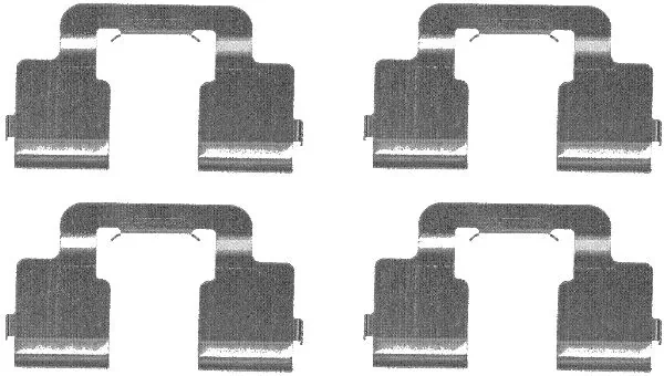 Accessory Kit, disc brake pad