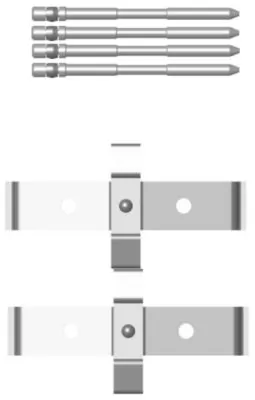 Accessory Kit, disc brake pad