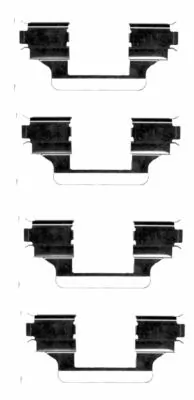 Accessory Kit, disc brake pad