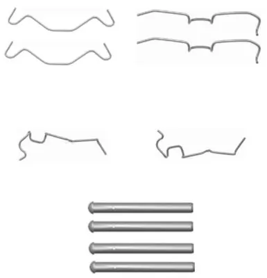 Accessory Kit, disc brake pad