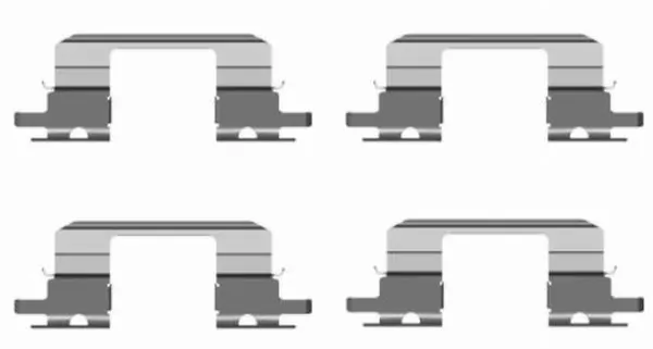 Accessory Kit, disc brake pad
