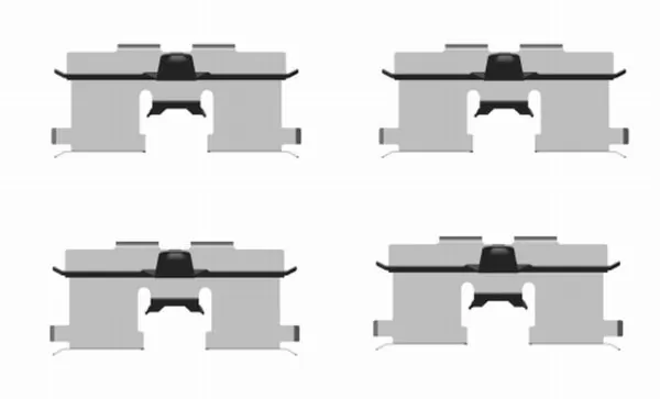 Accessory Kit, disc brake pad
