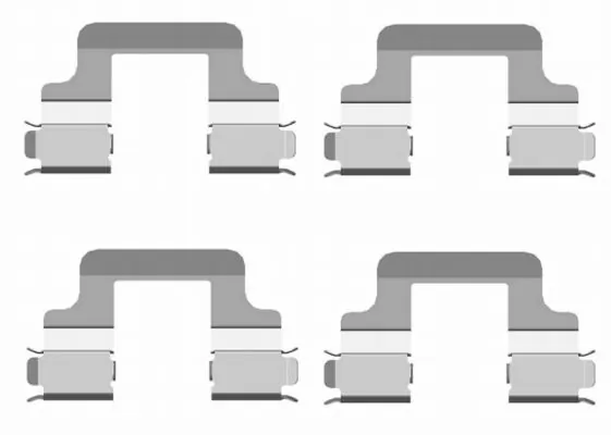 Accessory Kit, disc brake pad