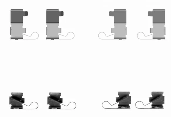 Accessory Kit, disc brake pad